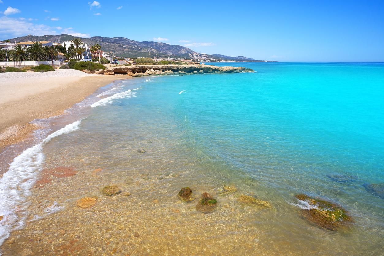 Playa del Moro, en Alcocéber