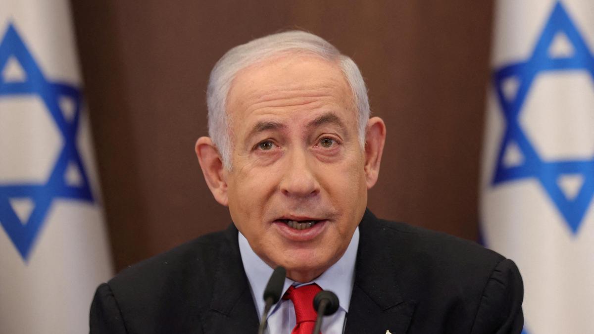 El primer ministro de Israel, Binyamín Netanyahu.