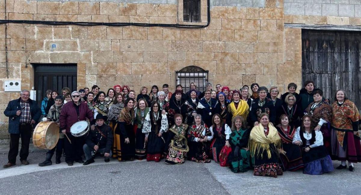 Las águedas toman el mando en los pueblos de Zamora