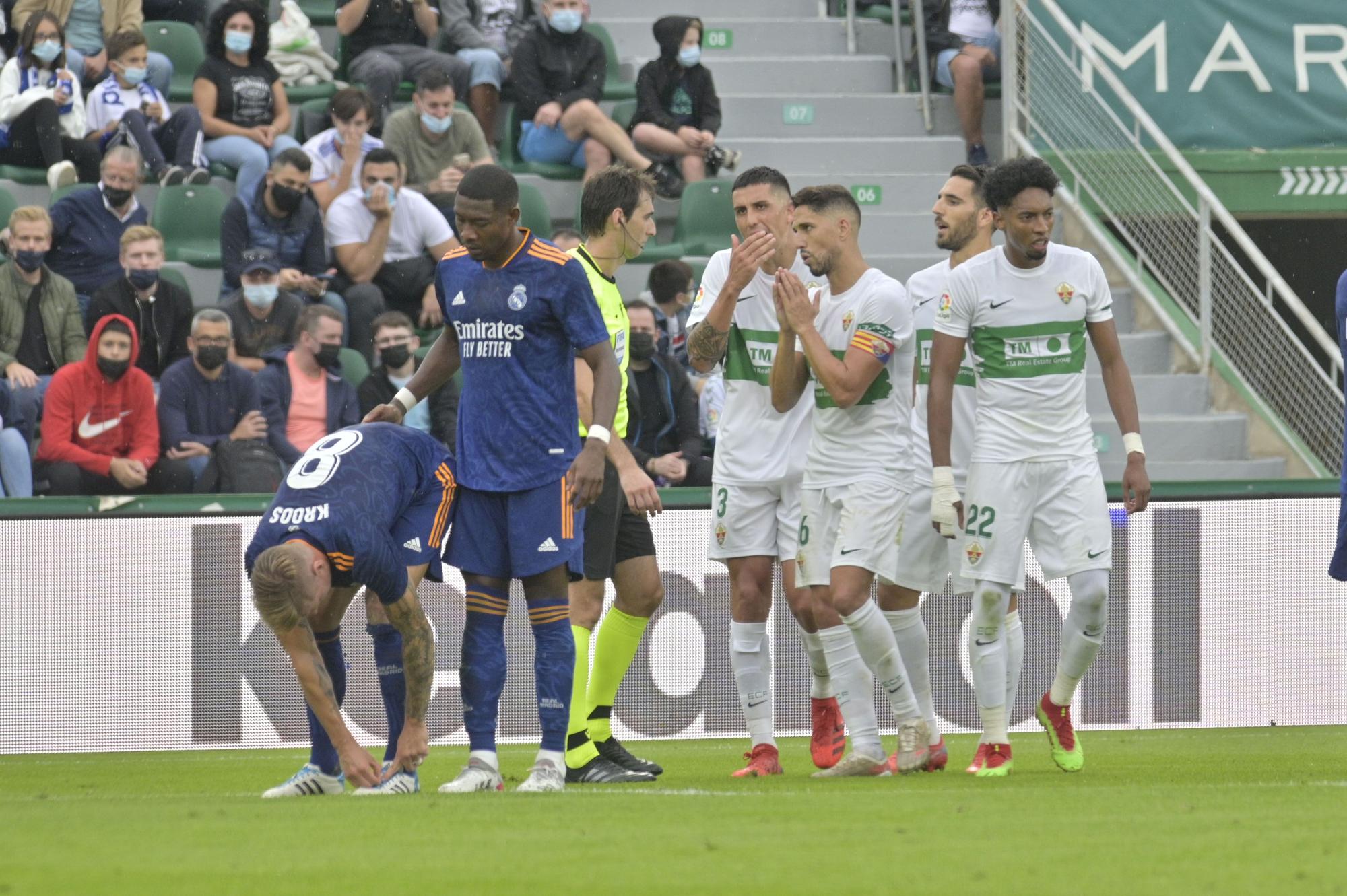 Las mejores imágenes del Elche - Real Madrid