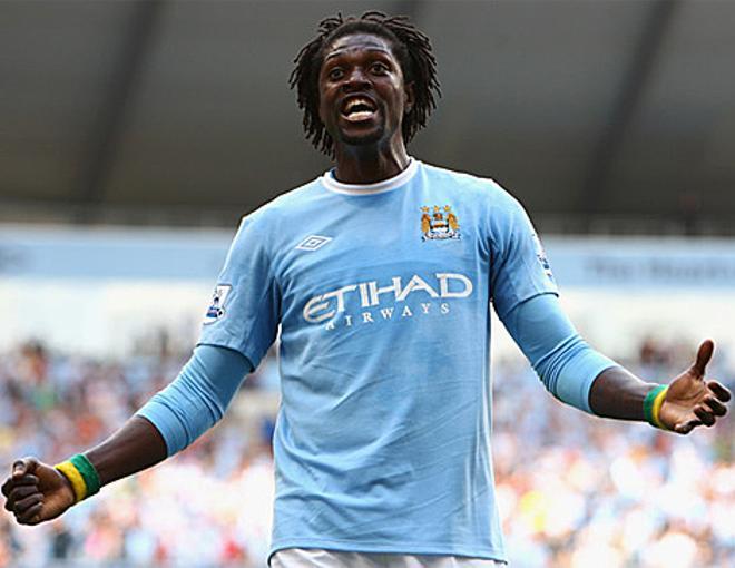 Emmanuel Adebayor (29 millones de euros)