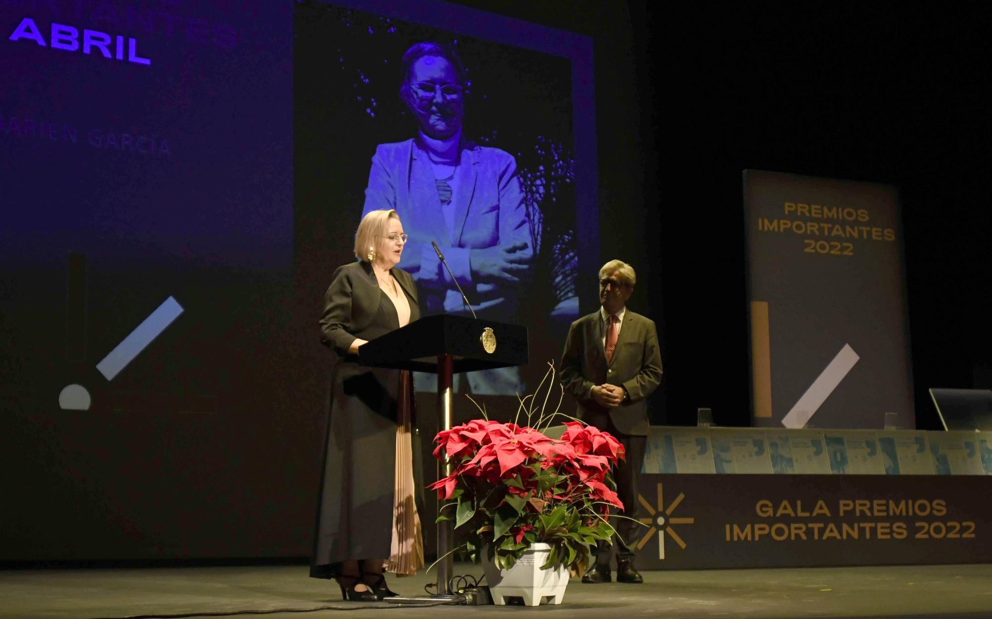 Gala de entrega de los Premios Importantes 2022 en Lorca