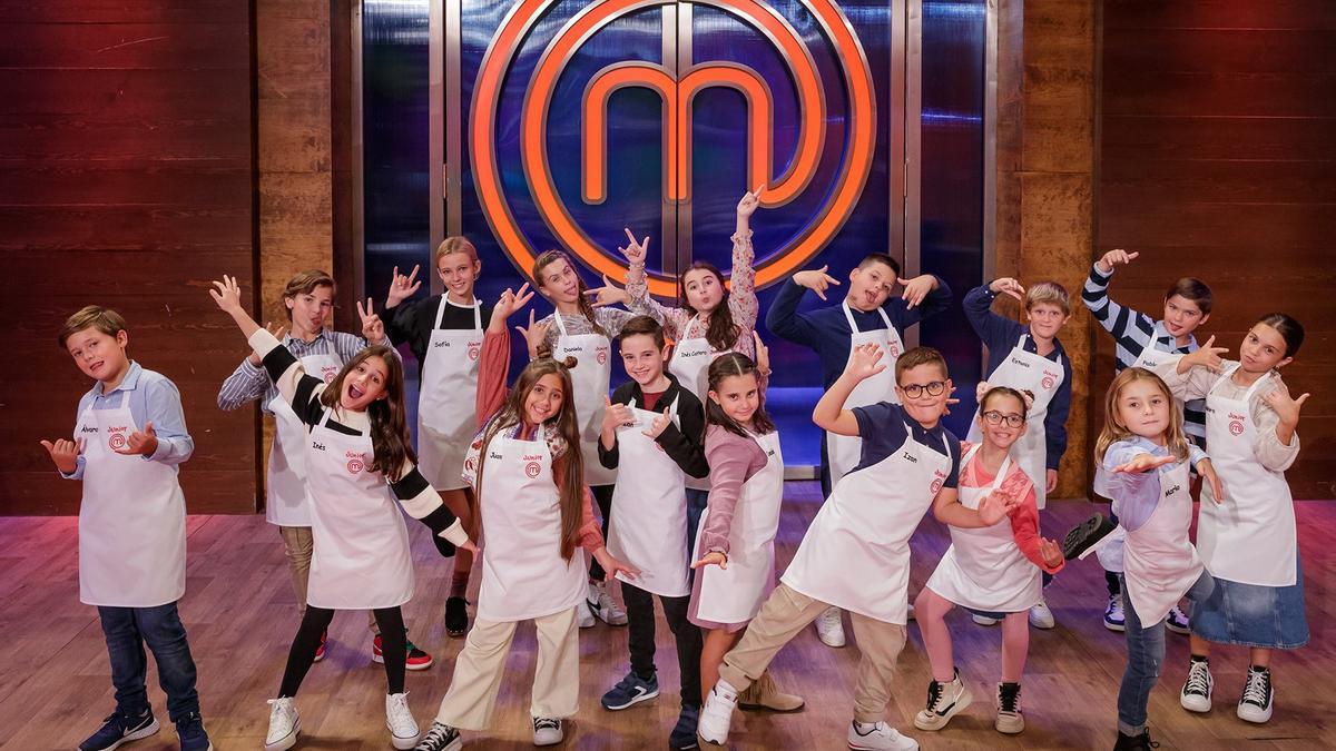 Los concursantes de 'Masterchef Junior 10'.