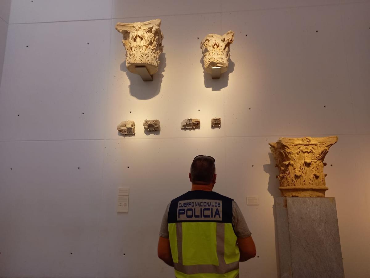 Piezas recuperadas en la operación ‘Madriguera’ fueron entregadas hace unos días al Museo Aqueológico de Murcia.