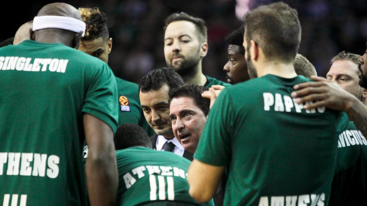 Xavi Pascual dirigió dos temporadas al Panathinaikos