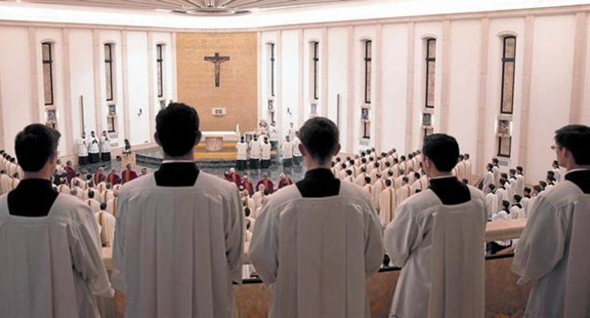 Missa celebrada pel cardenal De Paolis, el 8 de gener passat, a Roma.