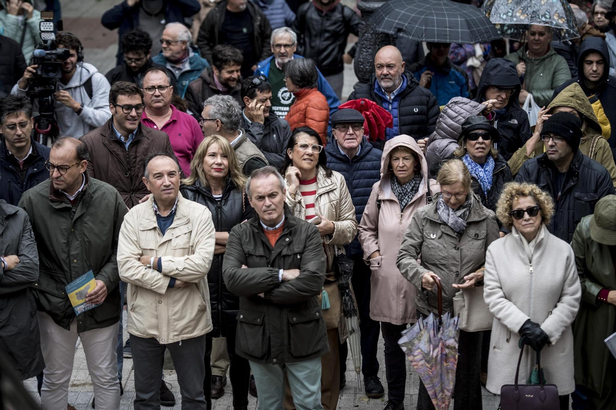 GALERÍA | Concentración en Cáceres por el tren Ruta de la Plata