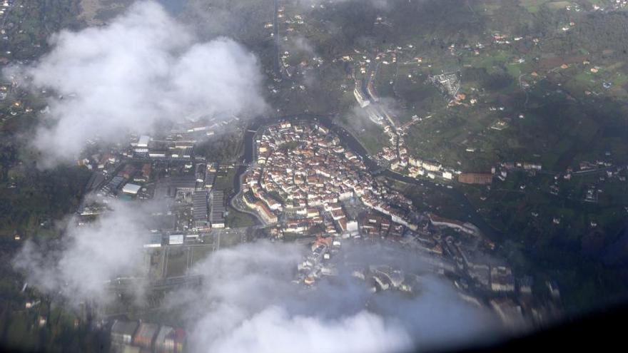 A Coruña desde el cielo.