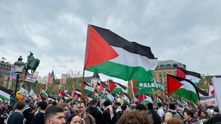 Miles de personas recorren Malmö para pedir la exclusión de Israel de Eurovisión