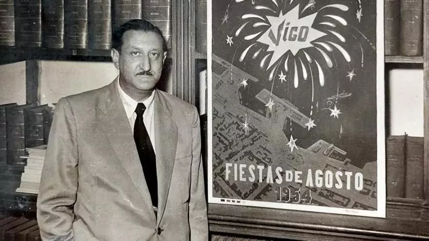 Rodal, el artista que dio color a las fiestas de Vigo