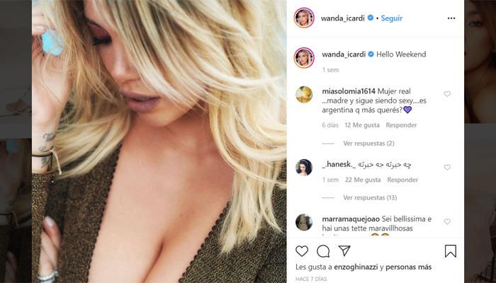 Wanda Nara, mujer de Icardi, desafía la censura