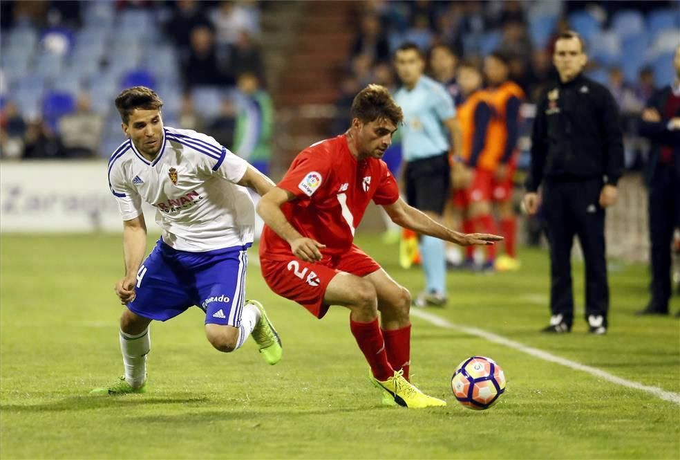 Las imágenes del Real Zaragoza-Sevilla Atlético