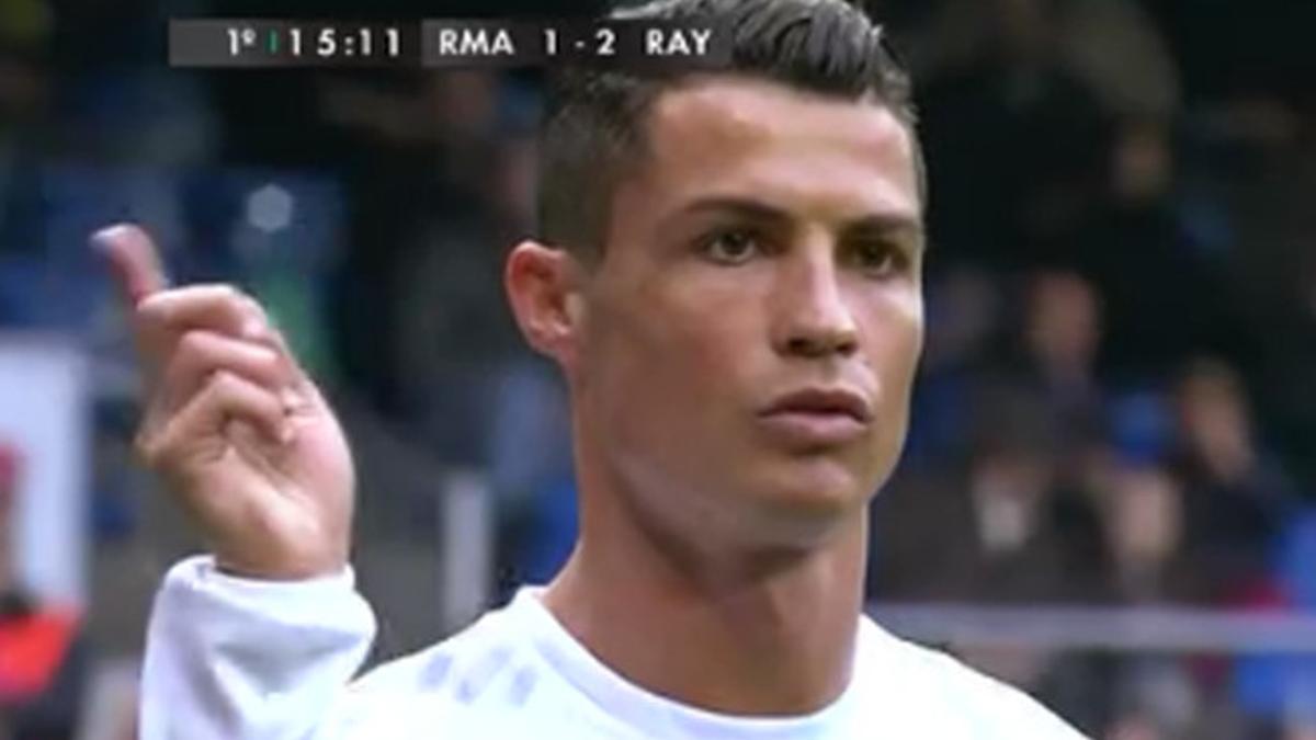 Cristiano Ronaldo se enfadó con el público
