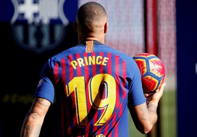 FC Barcelona presents new signing Kevin-Prince ...