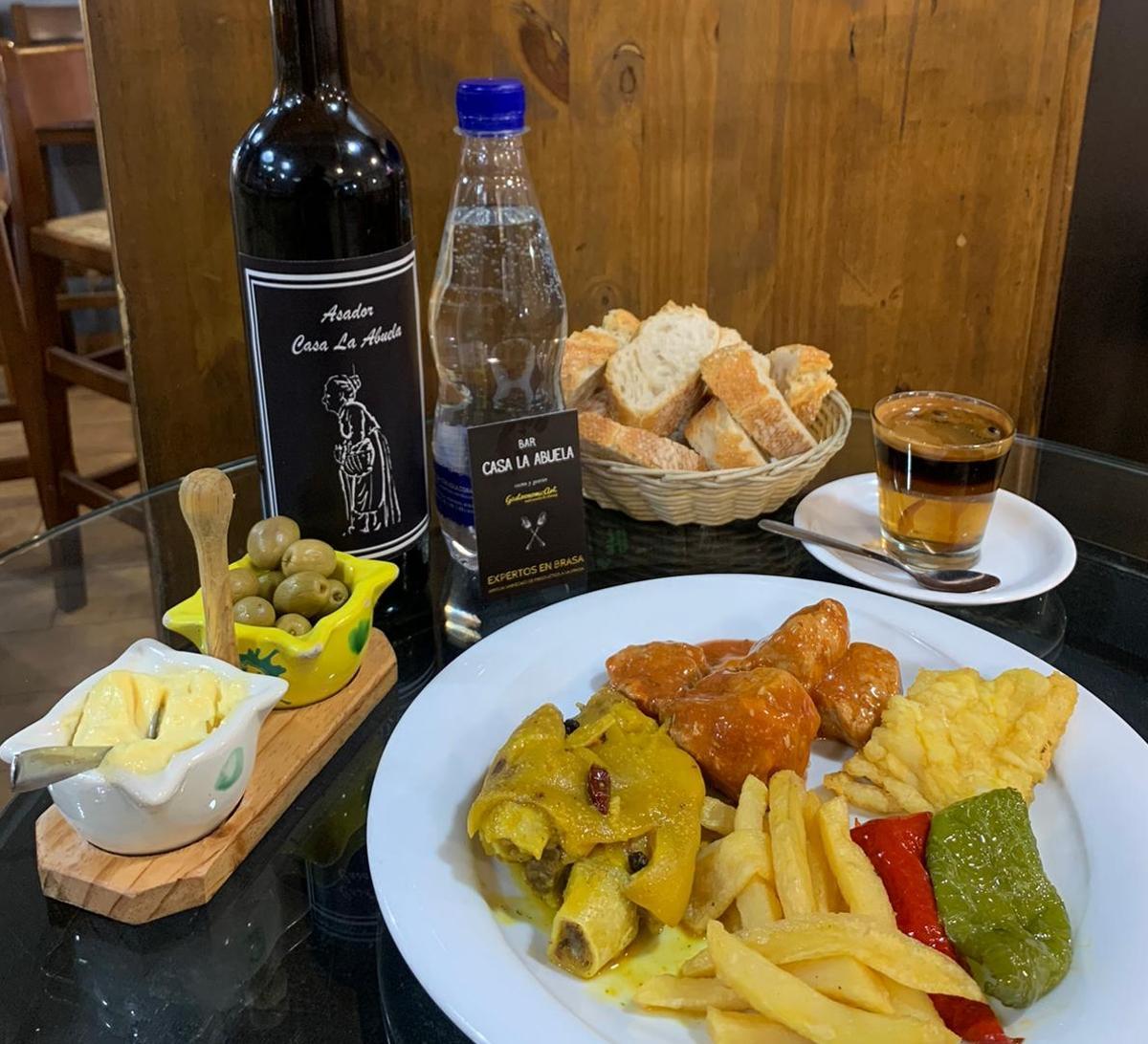 Almuerzo de la Abuela, del Asador Casa la Abuela (Castelló).