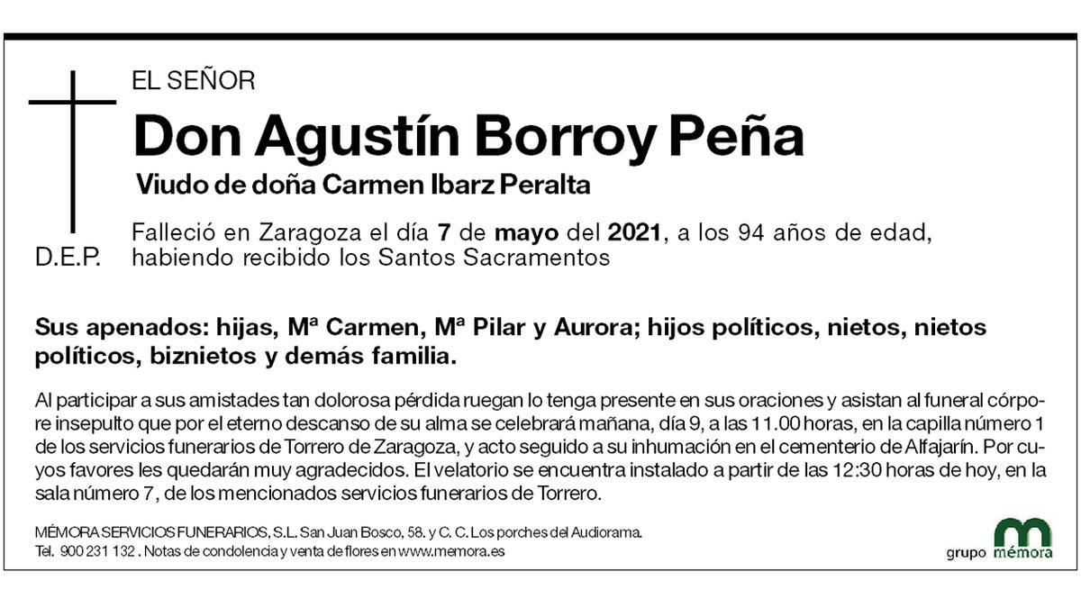 Agustín Borroy Peña