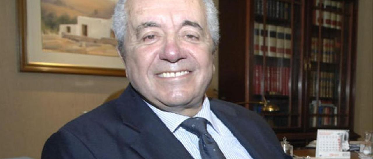 El expresidente de Canarias Lorenzo Olarte.