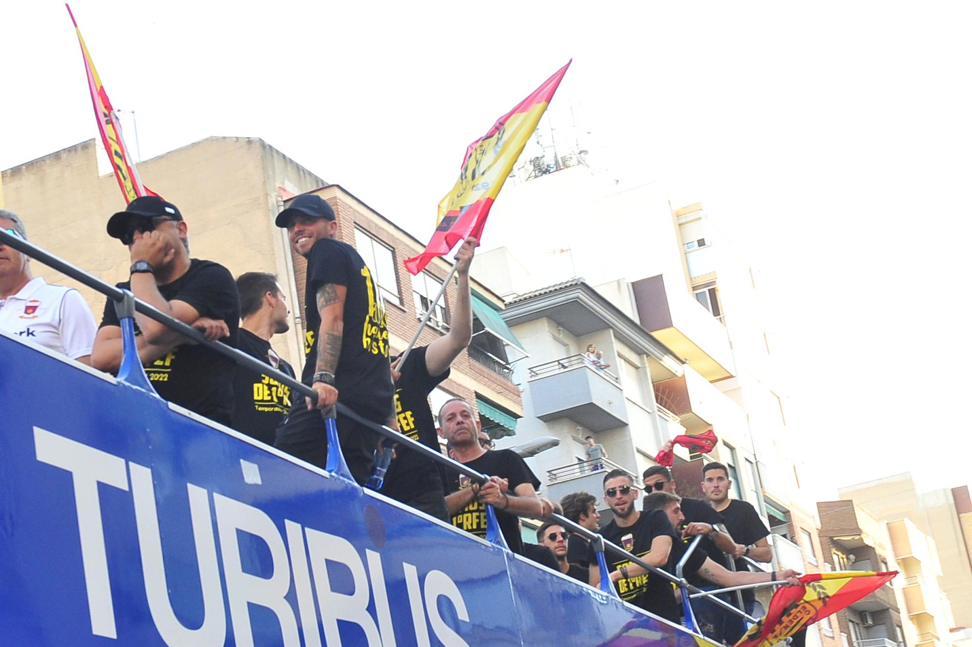 Celebración ascenso del Eldense