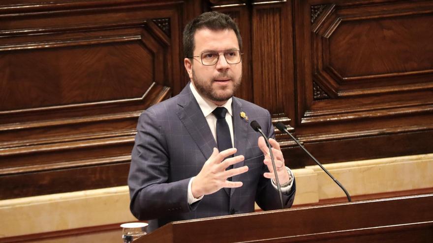 Aragonès avança que els pressupostos del 2024 preveuen 1.045 milions per combatre la sequera