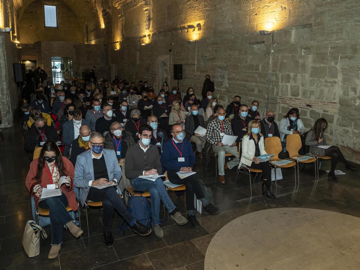 El acto de constitución del Consell de Ciutat se llevó a cabo en Sala la Canonja de la Seu Vella