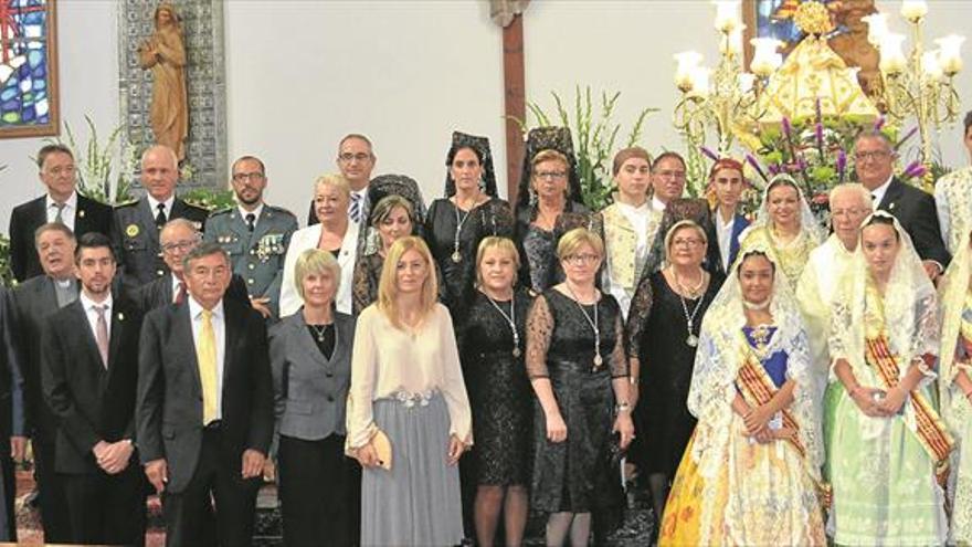 Orpesa honra a su patrona la Virgen de la Paciencia con la misa, procesión y ofrenda