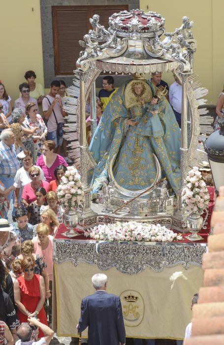 15/08/2018 STA. MARÍA DE GUÍA. Procesión de ...