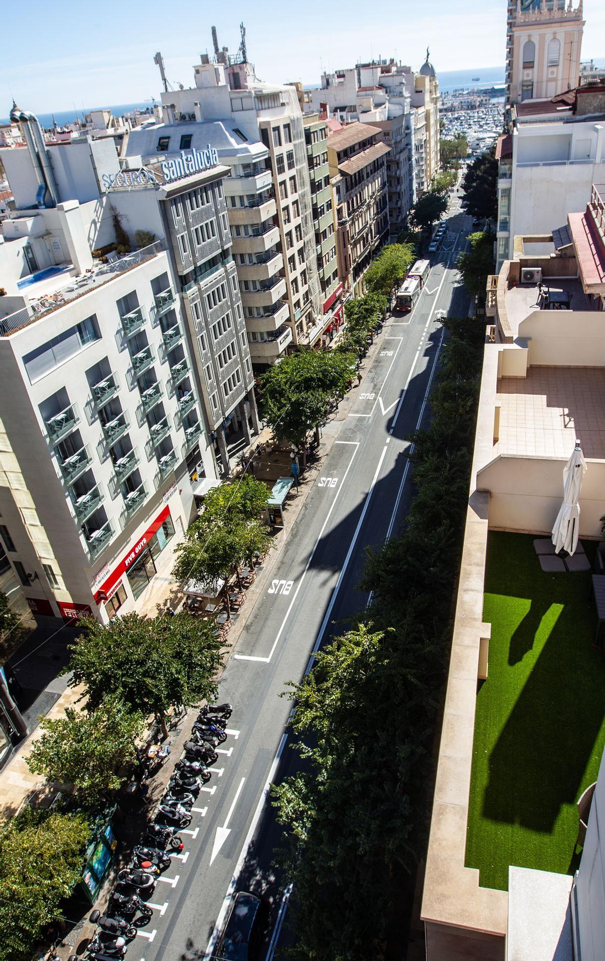 La Rambla "estrena" imagen por la peatonalización del Centro Tradicional
