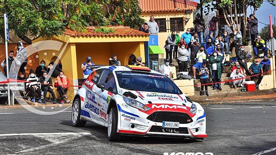Alejandro Cachón, que llevó a meta el Fiesta N5. | Motor Actualidad
