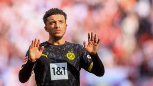 Jadon Sancho, jugador del Manchester United cedido al Borussia Dortmund