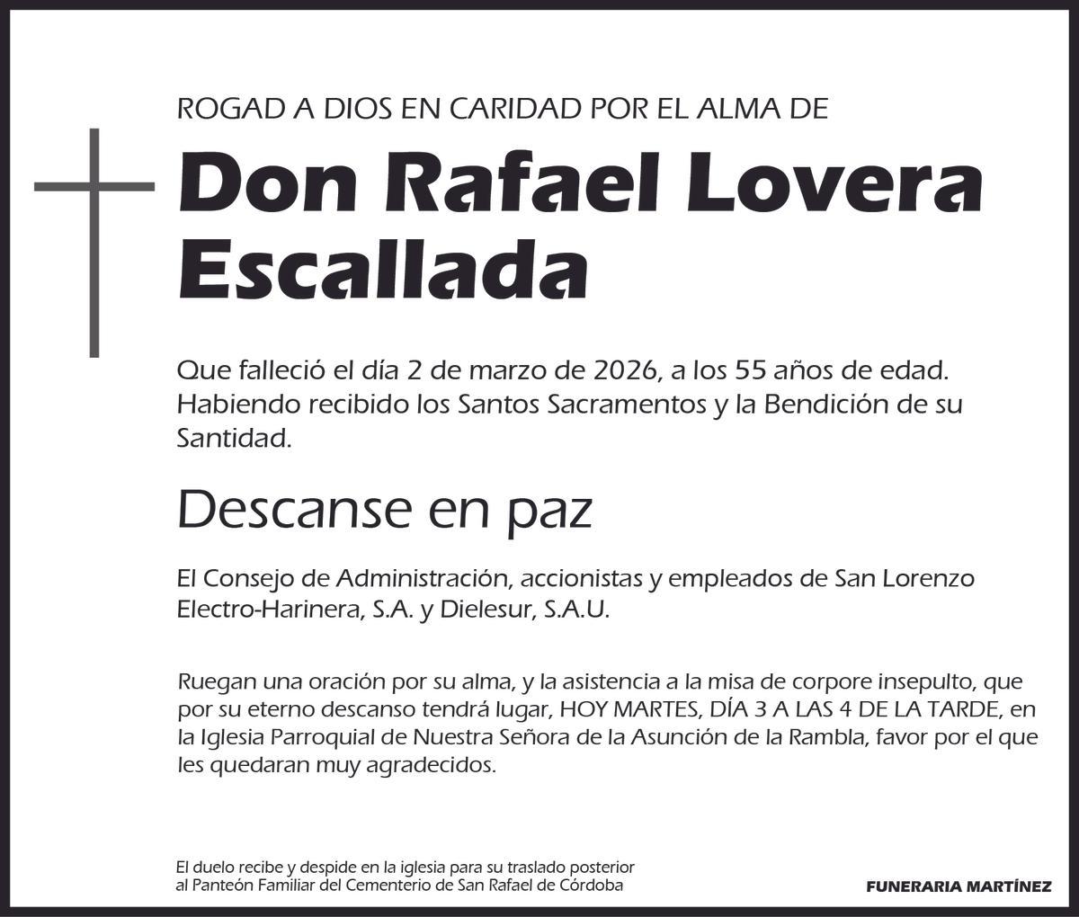 RAFAEL LOVERA ESCALLADA