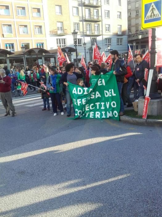 Manifestación contra la LOMCE en Oviedo