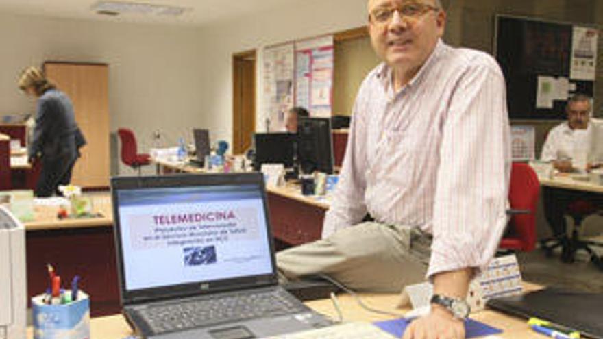 José Antonio Andreo es el responsable funcional de la Estación Clínica Selene del Servicio Murciano de Salud