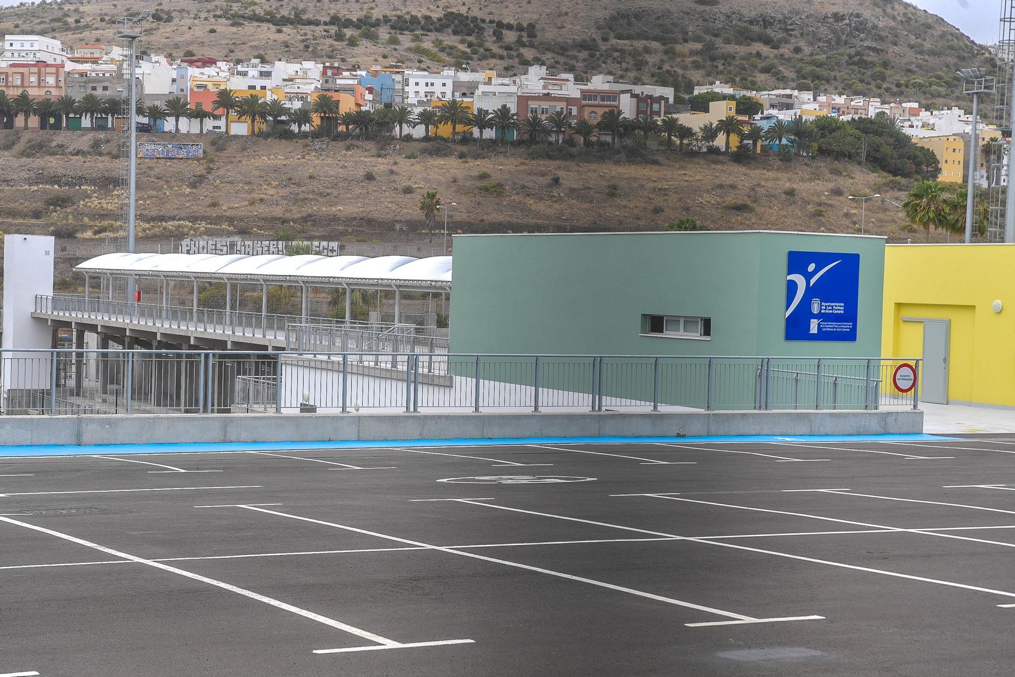 Campo de fútbol del barrio de La Suerte, en Las Palmas de Gran Canaria