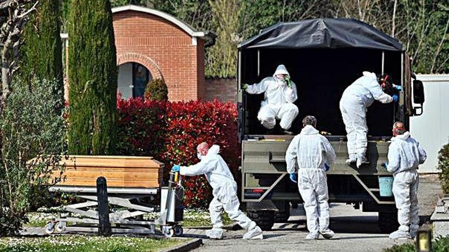 Un transport funerari a Ferrara