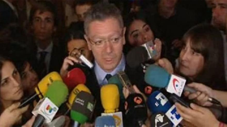 Gallardón: "Aguirre siempre estará en esta gran familia del PP"