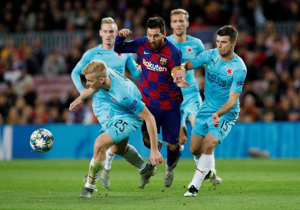 Champions League: Barcelona - Slavia de Praga