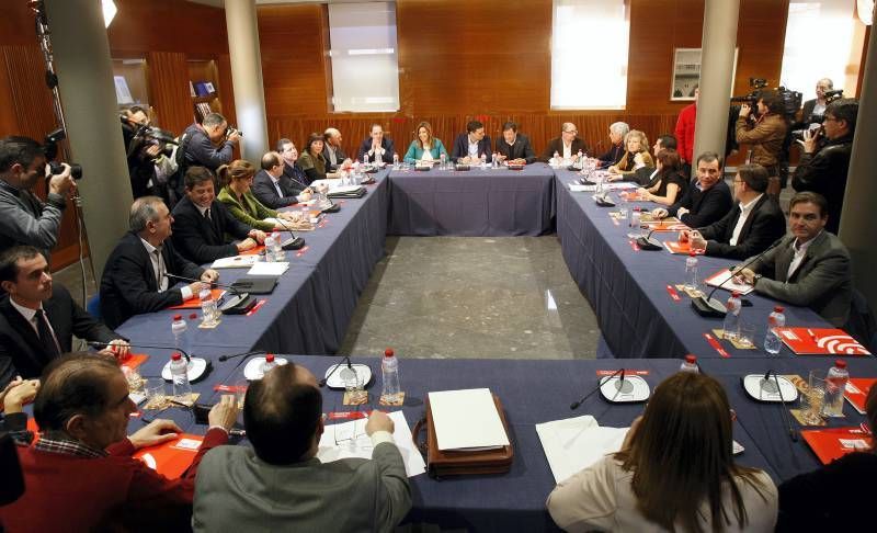 Fotogalería del Consejo de Política Federal del PSOE en Zaragoza