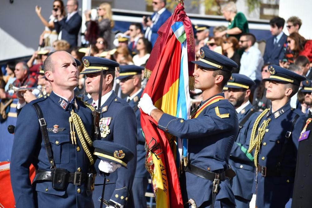 Acto de jura de bandera en la Academia General del Aire