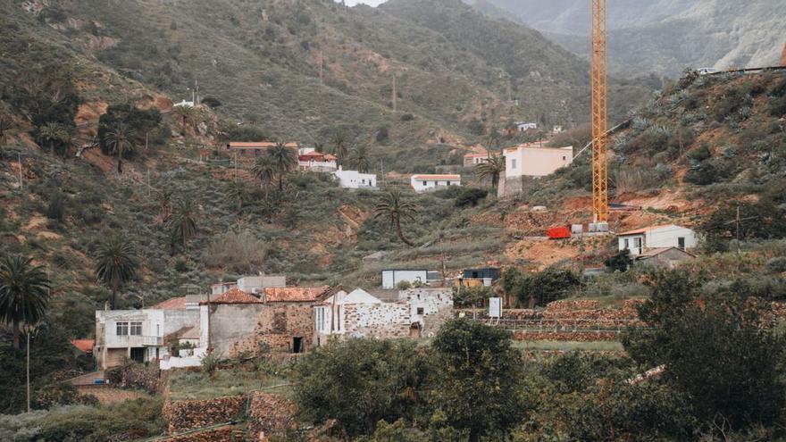 Panorámica de la casa en la que está actuando la institución insular colombina.