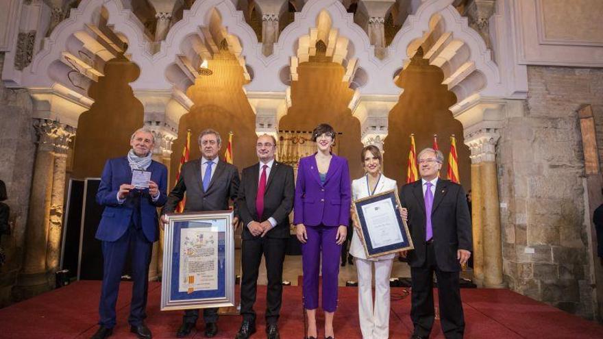 El Día de Aragón se celebra con un escueto tributo a las víctimas