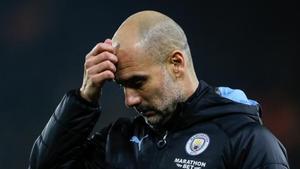 zentauroepp51511894 wolverhampton  england   december 27  pep guardiola the head191229162049