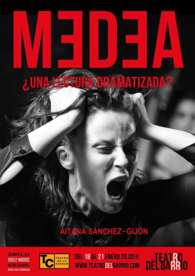 'Medea, una lectura dramatizada' se estrena en Madrid con Aitana Sanchez Gijon