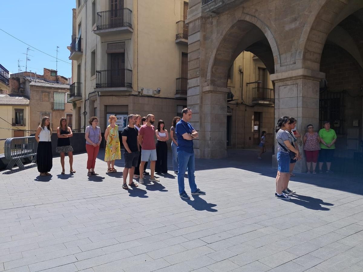 Més persones que s'han afegit al minut de silenci