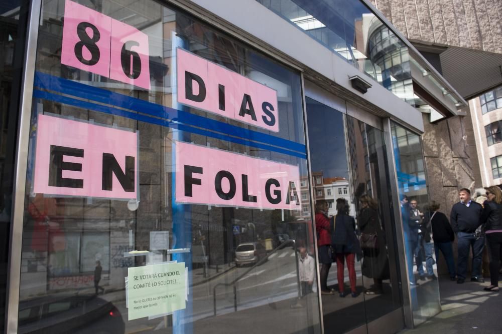 Jueces y fiscales de A Coruña vuelven a protestar