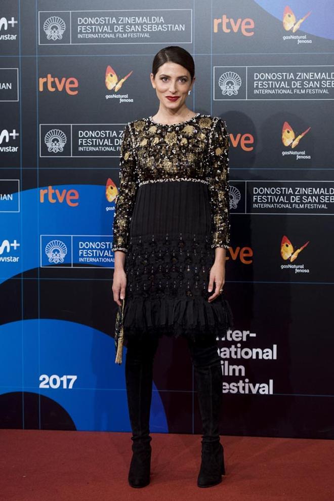 Bárbara Lennie, de Chanel en el Festival de cine de San Sebastián