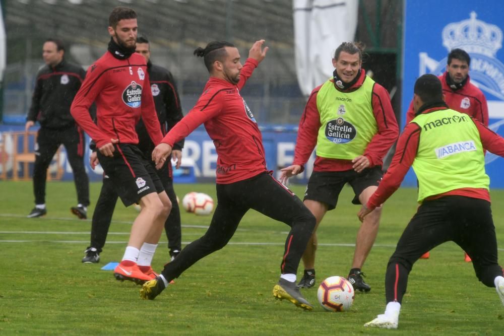 El técnico José Luis Martí programa una sesión de una hora de duración con el objetivo de dosificar las fuerzas de sus futbolistas.