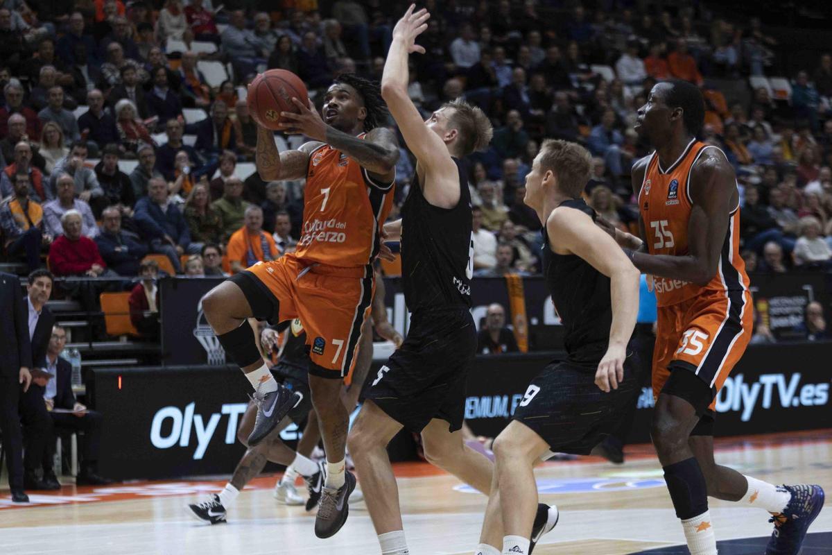 Partido Valencia Basket- Cluj Napoca