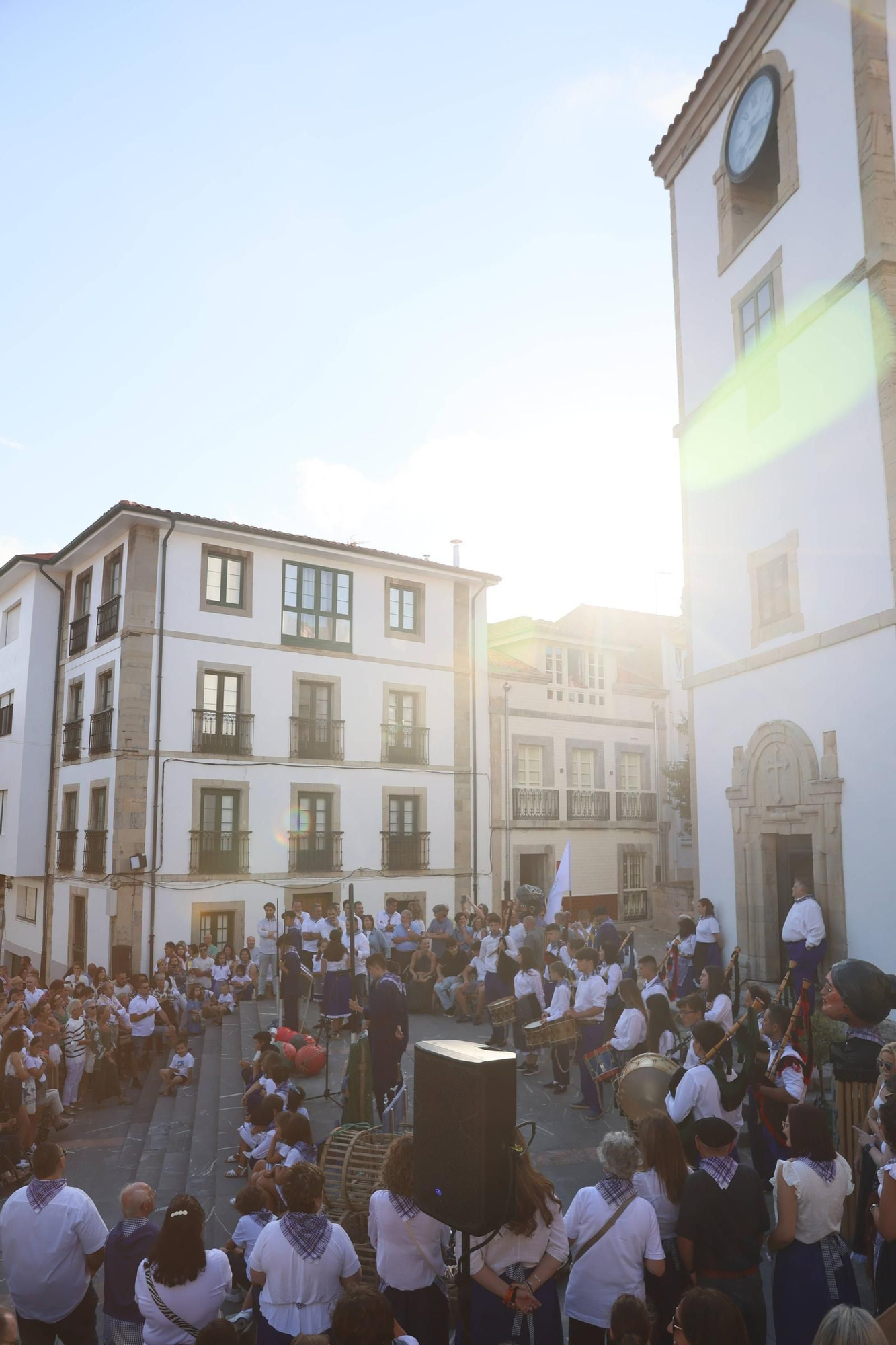 EN IMÁGENES: La procesión de "la llamada de la mar" en el Carmen de Luanco