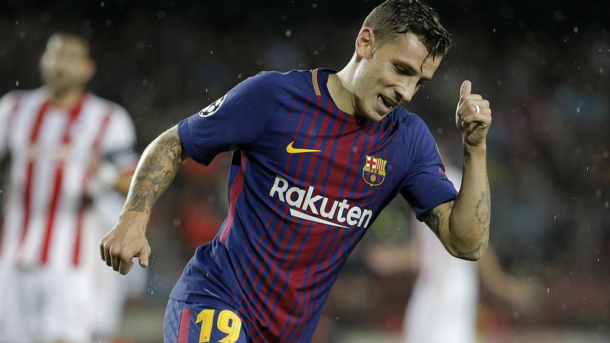 LACHAMPIONS | FC Barcelona - Olympiacos (3-1): El gol de Digne