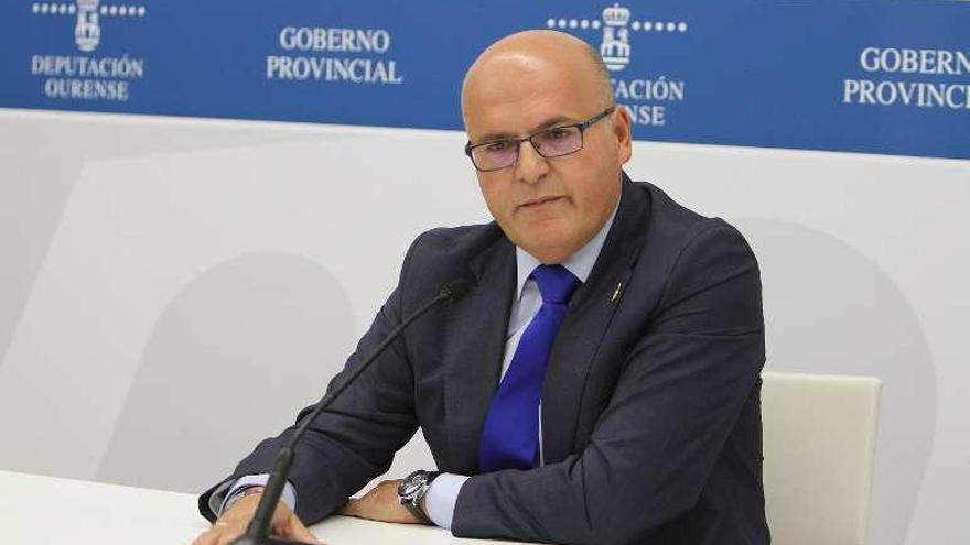 José Manuel Baltar, presidente de la Diputación. // Iñaki Osorio